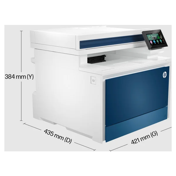 Hp Laserjet Pro Color 5hh66a 4303fdn Tarayıcı + Fotokopi + Faks Renkli Çok Fonksiyonlu Lazer Yazıcı - Görsel 2