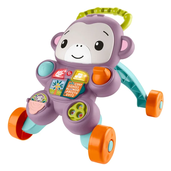 Fisher Price Benimle Öğren Tatlı Maymun Yürüteç Jgw94 - Görsel 2