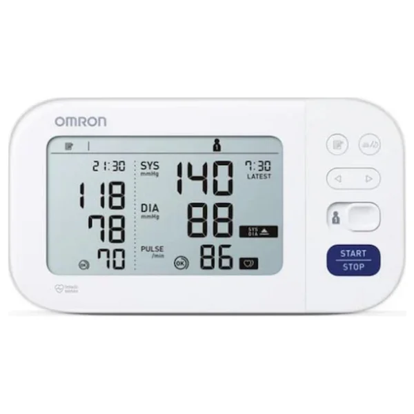 Omron M6 Comfort Afib HEM-7380-E Koldan Dijital Tansiyon Aleti + Omron Gentle Temp 521 Kulaktan Ateş Ölçer - Görsel 2