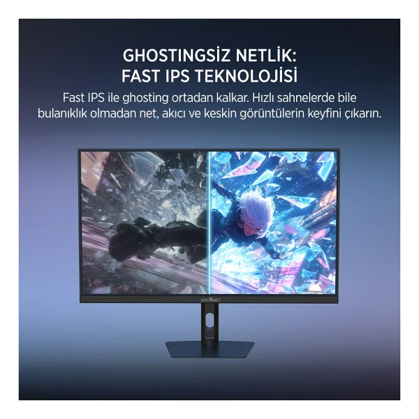 James Donkey Auren Q70 27" 0.5 Ms 2k Pivot Ips 270 Hz Oyuncu Monitörü - Görsel 6