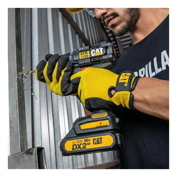 Cat Dx1120 Çift Akülü 2 Ah Darbeli Matkap + 65 Parça Aksesuar Seti - Görsel 10