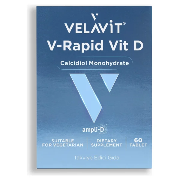 Velavit V-Rapid Vit D 60 Tablet - Görsel 7