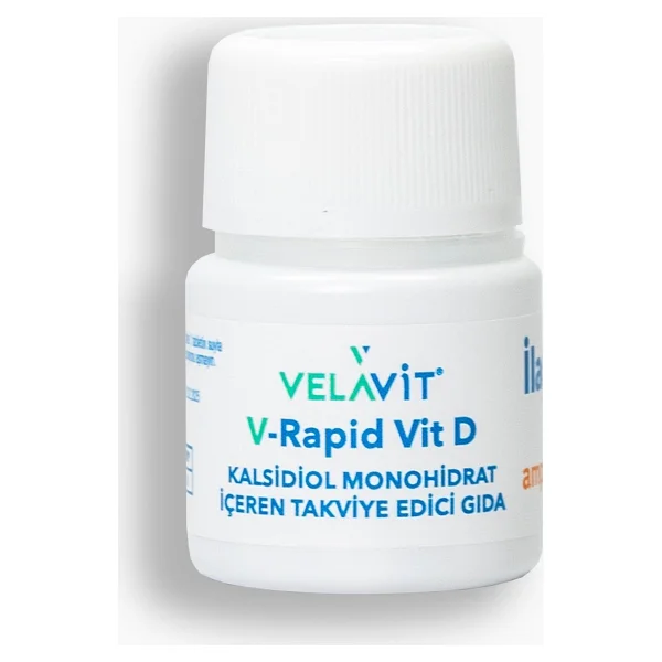 Velavit V-Rapid Vit D 60 Tablet - Görsel 2