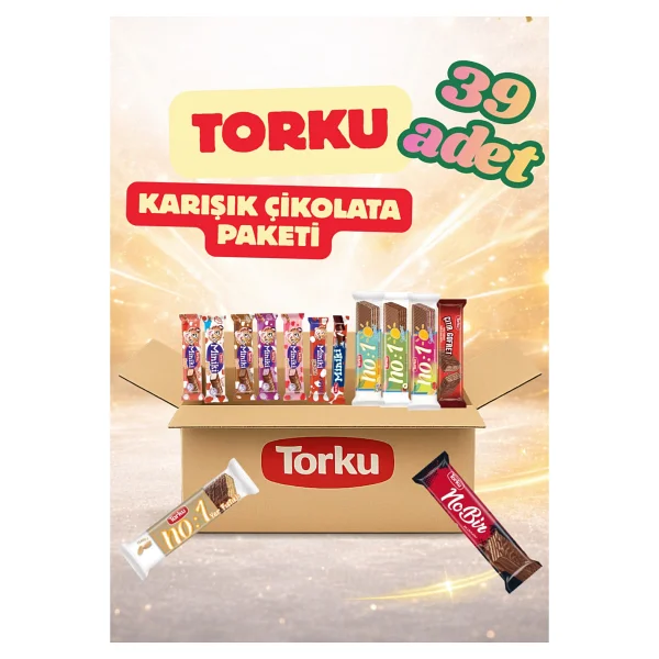 Torku Karışık Çikolata Paketi 39 Adet - Görsel 2
