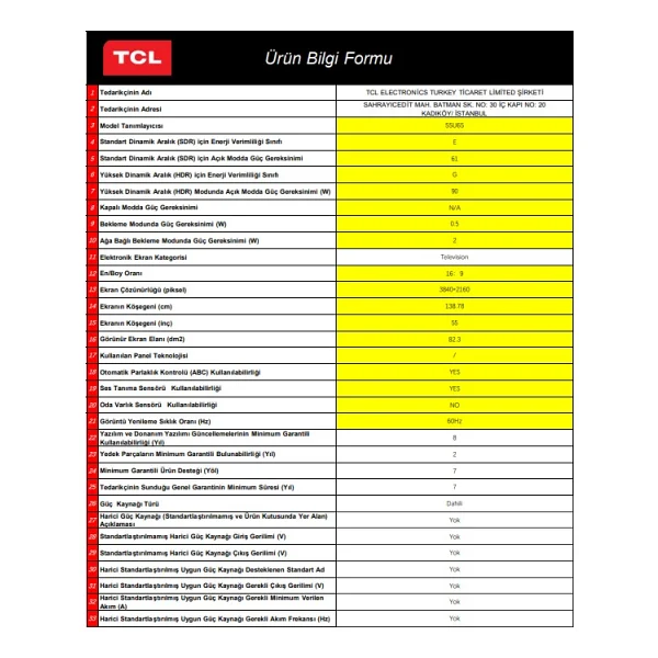 Iffalcon 55u65 4K Ultra HD 55" 139 Ekran Uydu Alıcılı Google Smart LED TV - Görsel 10