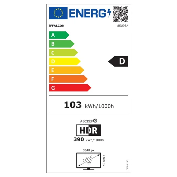 Iffalcon 85u95a 4K Ultra HD 85" 216 Ekran Uydu Alıcılı Google Smart Mini LED TV - Görsel 8