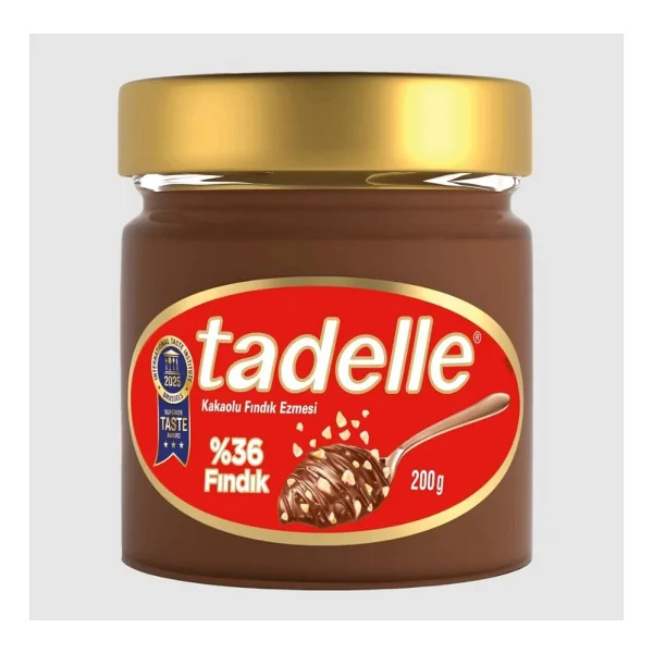 Tadelle Parça Fındıklı Kakaolu Fındık Ezmesi 200 Gr - Görsel 2