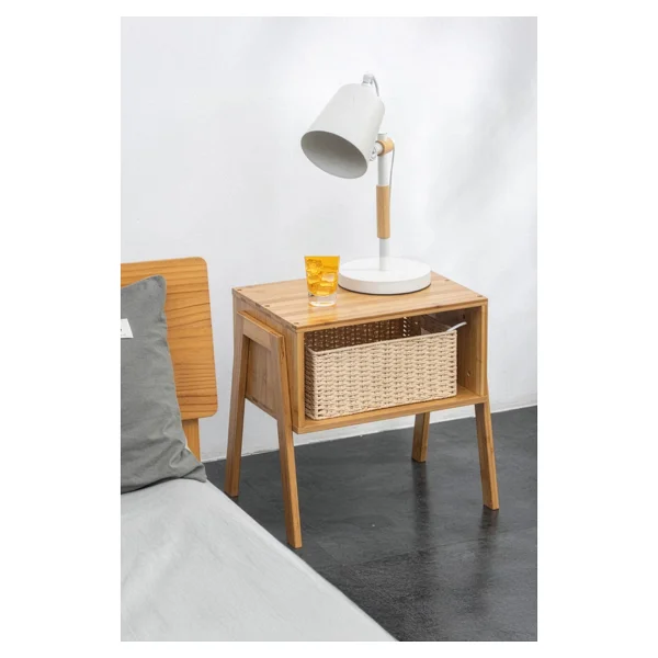 Digithome Bambu Komodin Yan Sehpa - Jwfu-5392 - Görsel 2
