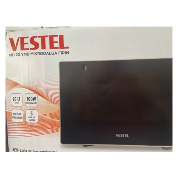 Vestel MD-20 YMB 20 lt Beyaz Mikrodalga Fırın - Görsel 8