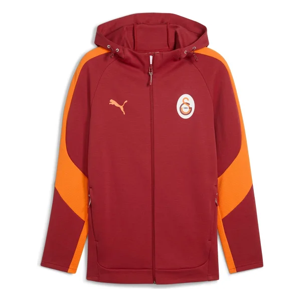 Puma Galatasaray Evostripe 782902-01 Sarı-Kırmızı Erkek Eşofman Üstü - Görsel 3