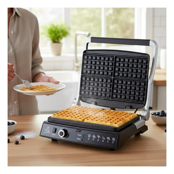 King Kwm 1462 Waffle Master 2000 W Tost Makinesi - Görsel 7