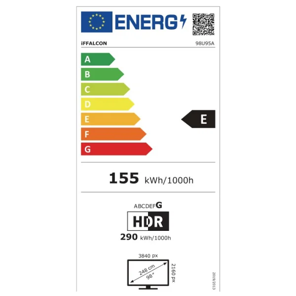Iffalcon 98u95a 4K Ultra HD 98" 248 Ekran Uydu Alıcılı Google Smart Mini LED TV - Görsel 8