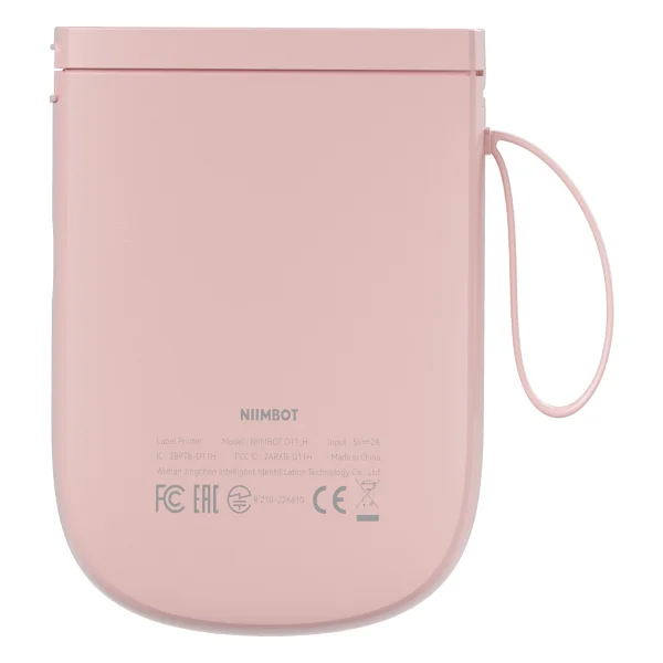 Niimbot D11 Pembe Bluetooth Taşınabilir Termal Etiket Yazıcı - Görsel 6