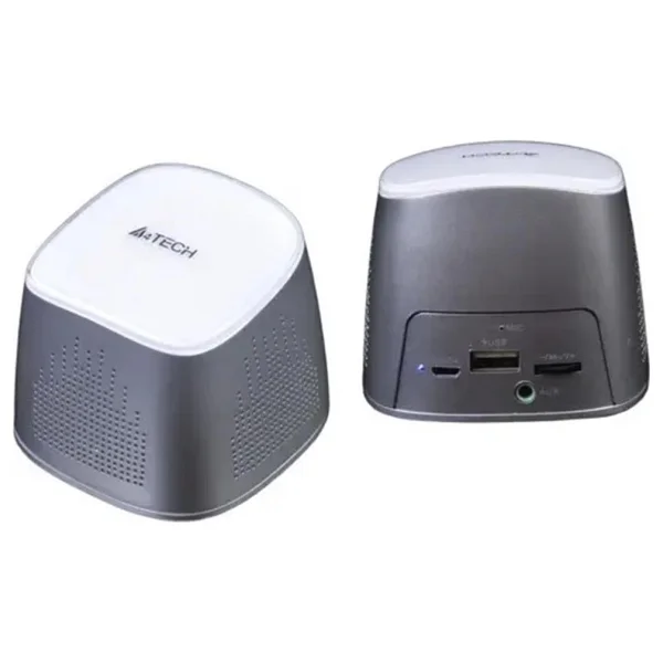 A4 Tech Bts-003 Beyaz 5w Bluetoothlu Speaker - Görsel 3