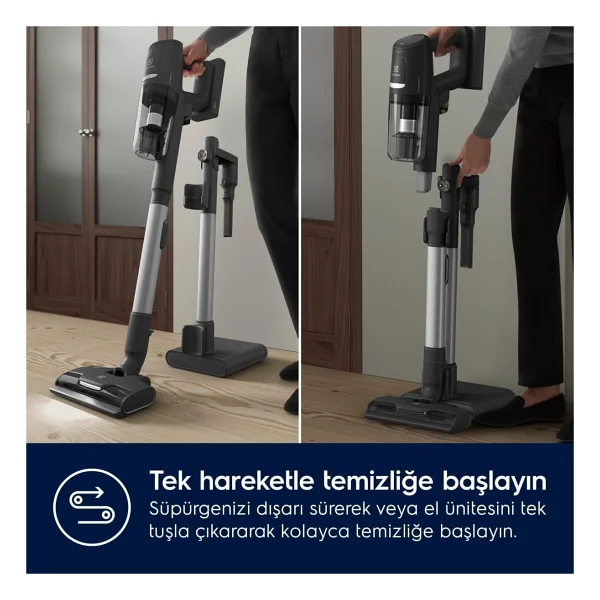 Electrolux 800 Cordless Cleaner Ep81ub25gg Şarjlı Dikey Süpürge - Görsel 10