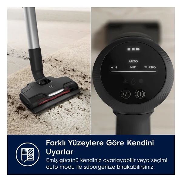 Electrolux 800 Cordless Cleaner Ep81ub25gg Şarjlı Dikey Süpürge - Görsel 5