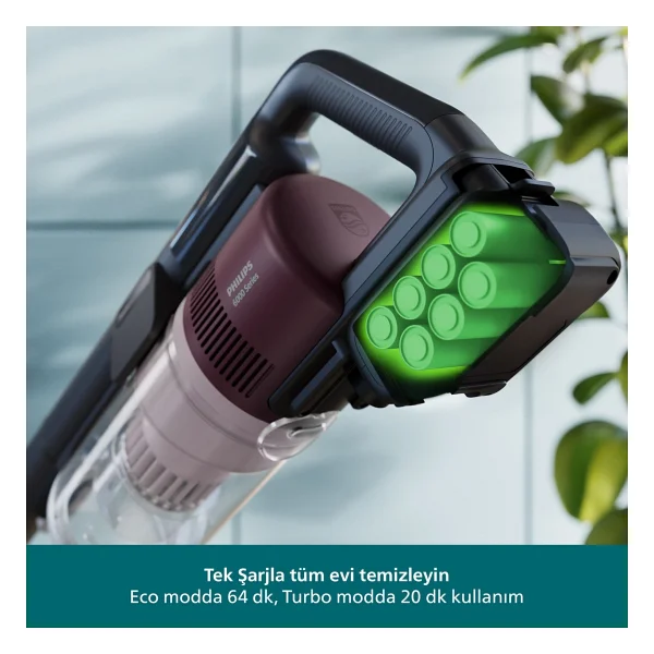 Philips 6000 Serisi Xc6453/00 Şarjlı Dikey Süpürge - Görsel 9