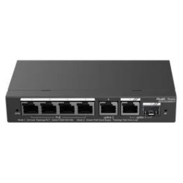 Ruijie Rg-Es206gs-P 4 Port 10/100/1000 Mbps Gigabit Poe Yönetilebilir Switch - Görsel 2