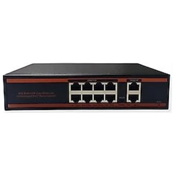 Nova Nvc-Hıf0820gbl-C 8 Port 10/100/1000 Mbps Gigabit Poe Switch - Görsel 3