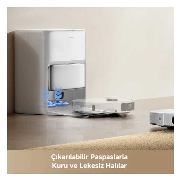 Mova P50 Pro Ultra Çöp İstasyonlu Akıllı Robot Süpürge - Görsel 5