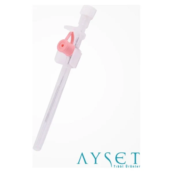 Ayset Intraket I.V. Kanül (Branül) Pembe 20g 100 Adet - Görsel 3
