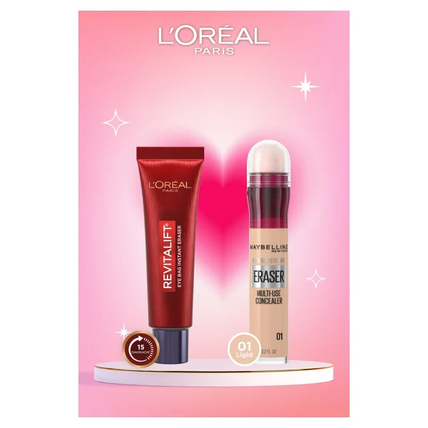 L'oreal Paris L'oreal Paris Revitalift Lazer Eyebag Göz Altı Torbalarına Karşı Göz Kremi + Instant Anti Age Eraser 01 Light - Görsel 10