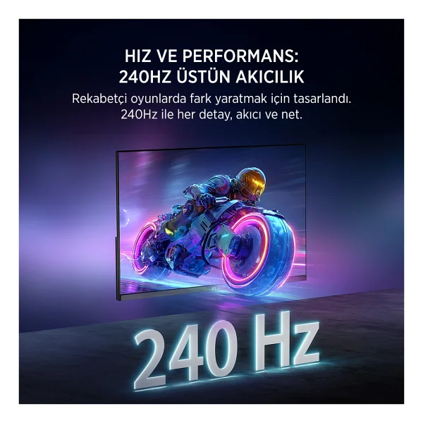 James Donkey Ravel R45 24" 0.5 Ms Full HD Pivot Ips 240 Hz Oyuncu Monitörü - Görsel 3