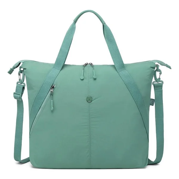Smart Bags Mikro Poly Kumaş Büyük Boy Kadın Omuz Çantası 3335 - Mint - Görsel 7