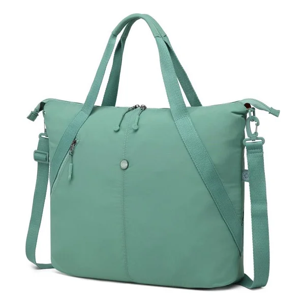 Smart Bags Mikro Poly Kumaş Büyük Boy Kadın Omuz Çantası 3335 - Mint - Görsel 3