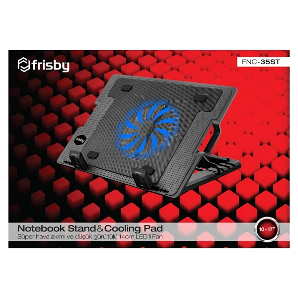 Frisby Fnc-35st 1 LED Fanlı USB 2.0 10"-17" Laptop Soğutucu - Görsel 8