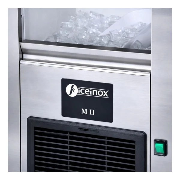 Iceinox 130 Kg/Gün Kendinden Hazneli Gurme Buz Makinesi - Ice 130 - Görsel 4