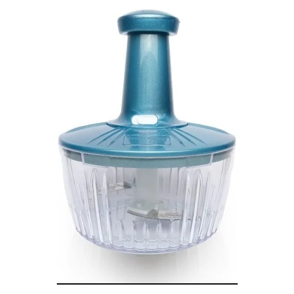 Solingen El Rondosu 1500 Ml Paslanmaz Çelik 3 Bıçaklı Doğrayıcı - Turkuaz - Görsel 3