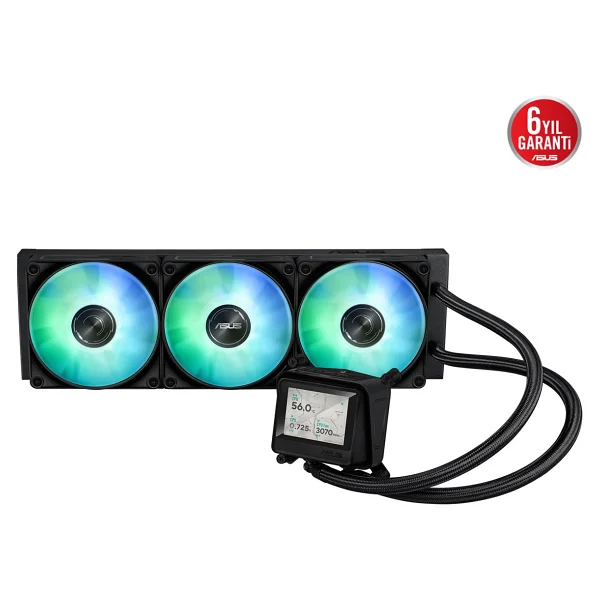 Asus Max Gaming Lc 360 Argb Lcd 360 Mm İşlemci Sıvı Soğutucu - Görsel 4