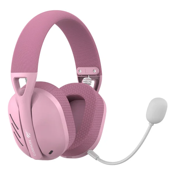 Havit Gamenote Fuxi-H3 Pembe 7.1 USB Kablolu/Kablosuz Kulak Üstü Oyuncu Kulaklığı - Görsel 2