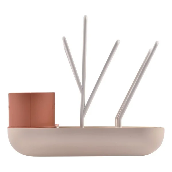 Beaba Forest Biberon Kurutma Standı - Terracotta - Clay - Görsel 2