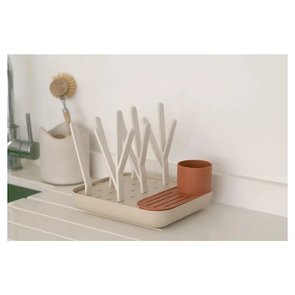 Beaba Forest Biberon Kurutma Standı - Terracotta - Clay - Görsel 6