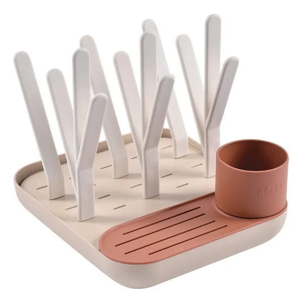 Beaba Forest Biberon Kurutma Standı - Terracotta - Clay - Görsel 9