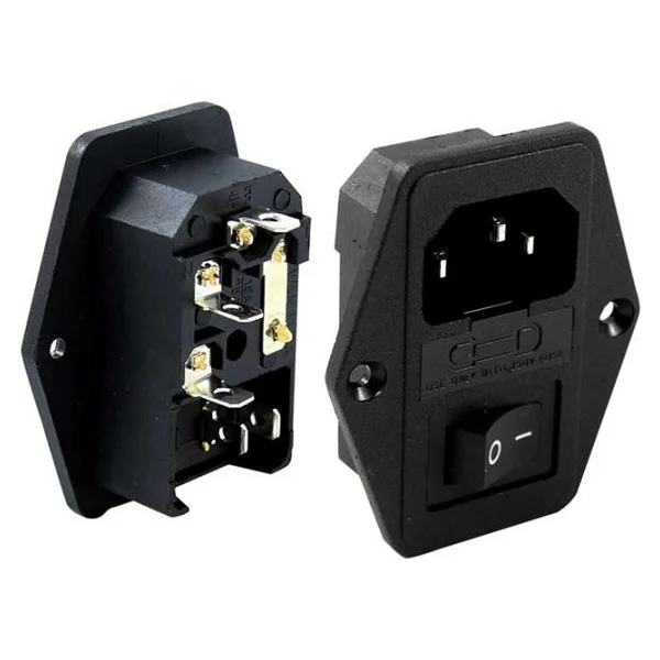 Powermaster Anahtarlı Kulaklı C7 Dişi Fiş Şase (Ic-214) - Görsel 2
