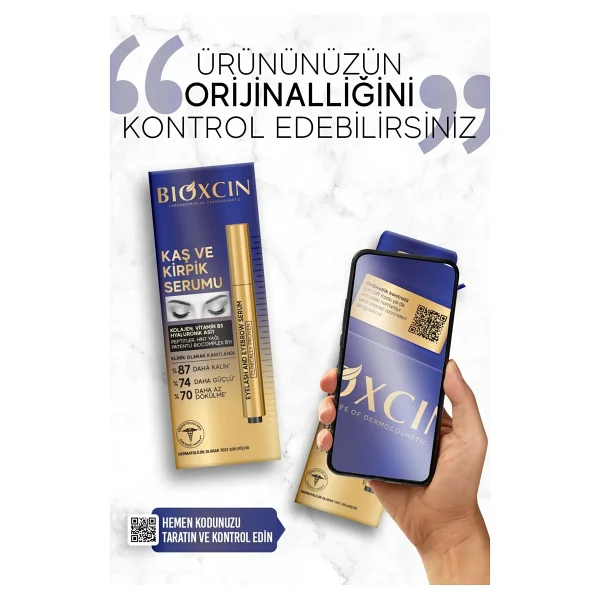 Bioxcin 3 Ml 3 Adet Kaş Ve Kirpik Serumu - Görsel 2