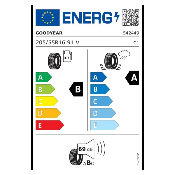 Goodyear Efficientgrip Performance 2 205/55 R16 91v Yaz Lastiği - 2026 - Görsel 2