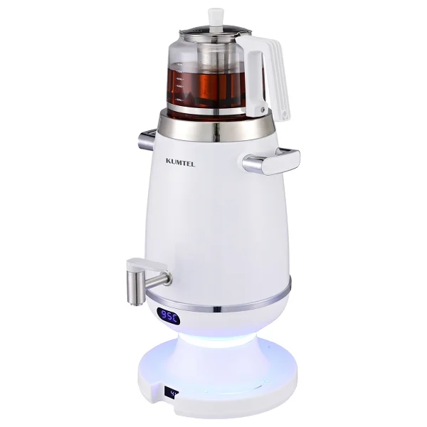 Philips 5000 Serisi Cam Çay Makinesi - 1900w, 2.2l Su Isıtıcı, 0.9l Demlik, 40°c Mama Suyu Hazırlama Fonksiyonu, Otomatik Sıcak Tutma Ve Paslanmaz Çelik Filtre - Renk - Görsel 4
