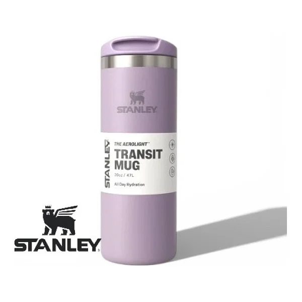 Stanley The Aerolight Transit Kiraz Çiçeği 0.47 Lt Termos Bardak - Görsel 9