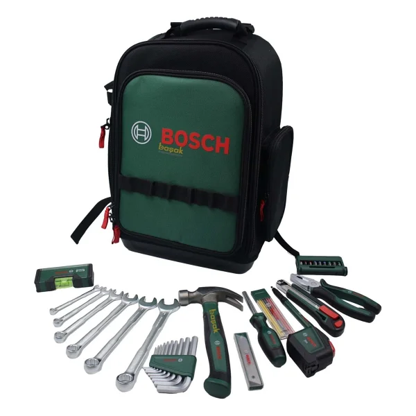 Bosch 1600a02za1 60 Parça Bez Sırt Takım Çantası Seti - Görsel 9