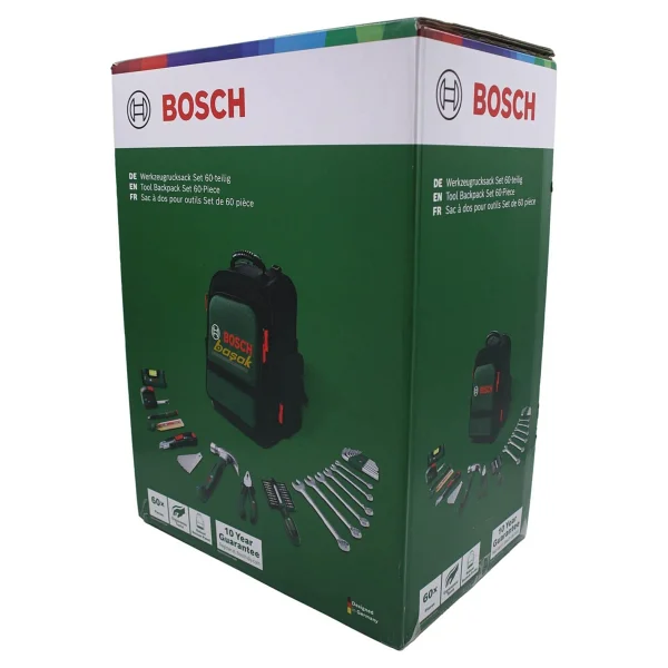 Bosch 1600a02za1 60 Parça Bez Sırt Takım Çantası Seti - Görsel 3
