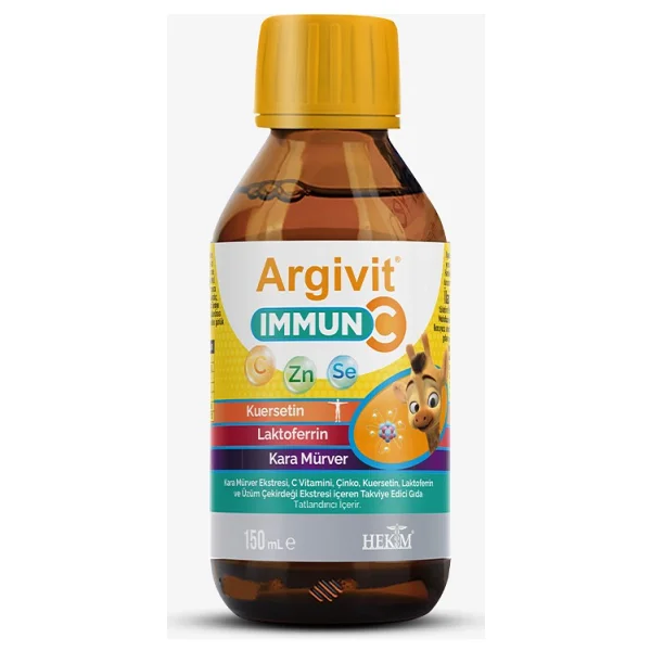 Argivit Immun C Şurup 150 ml - Görsel 8
