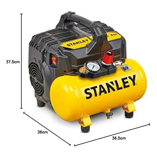 Stanley Dst 100/8/6 Ultra Sessiz Kompresör - Görsel 4