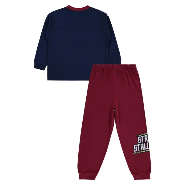 Civil Boys Araba Baskılı 10-13 Yaş Pijama Takımı - Lacivert 13-14 Yaş - Görsel 3