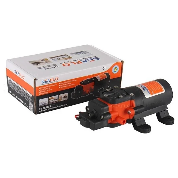 Seaflo Sfdp2-012-035-21 Karavan, Tekne Hidroforu 24 Volt 4.3 Lt./Dak 35 Psi 2.4 Bar - Görsel 4
