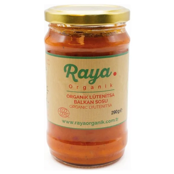 Raya Organik Lütenitsa Balkan Sosu 290 Gr - Görsel 5