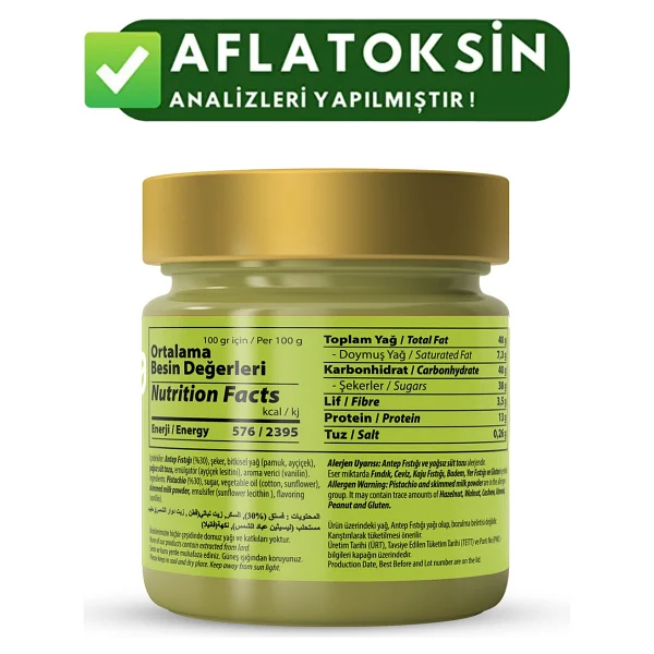 Antebella Antep Fıstığı Kreması 200 Gr - Görsel 2